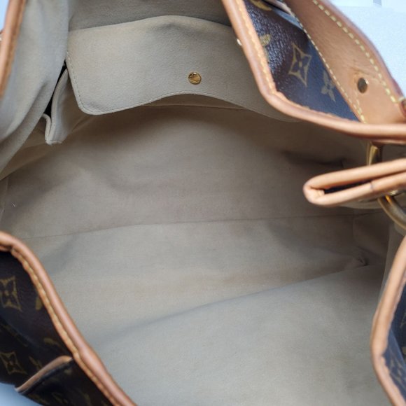 100% Auth Louis Vuitton Galleria GM Monogram Hobo - Picture 12 of 15